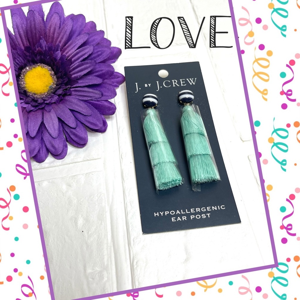 J. Crew Tassel Earrings